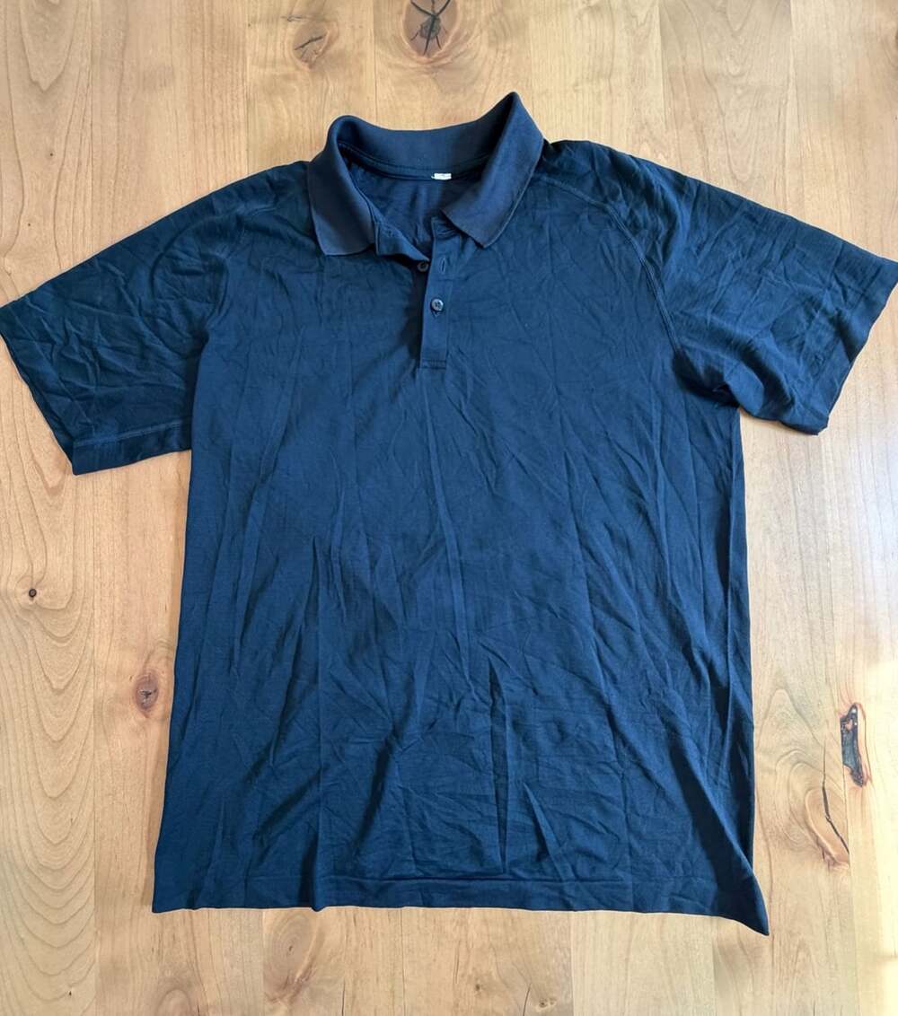 Lululemon Metal Vent Tech Polo Navy